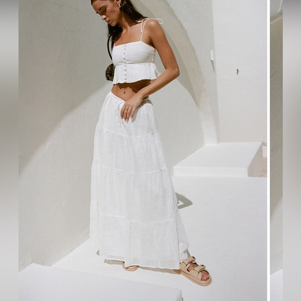 Sabo skirt drai midi skirt